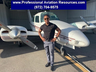Tavin Botley at Professional Aviation Resources