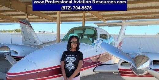 Danielle Lue at Professional Aviation Resources