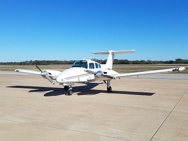 Multi-Engine Aircraft available for flight training